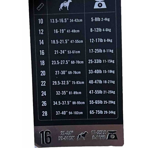 Canada Pooch Canine Size 16 High Tide Life Jacket Pink Purple 17 - 25 Pounds NWT - Picture 5 of 7